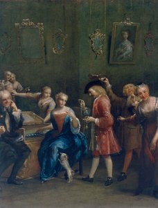 求愛歌手 作： Giuseppe Maria Crespi